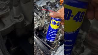 Belt Bad noise Fix With W D 40 #alsharifauto #mz #shani #shortvideo #catalyticconverter #fix #toyota