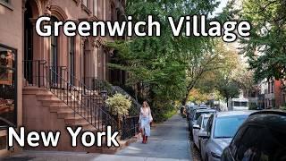 NYC Walk: Greenwich Village, Cultural Icon | 4K