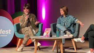 Tegan and Sara - CRUSH Book Tour #9 w/ Sonia Clement (their mom!) @ Wordfest, Calgary, AB 10/20/24