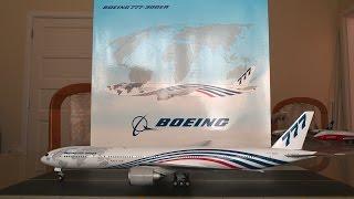 JC Wings 1:200 Boeing 777-300ER "World Tour" Unboxing and Review
