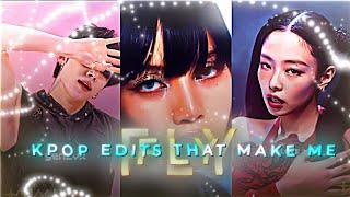 Kpop edits that made me fly  °•.