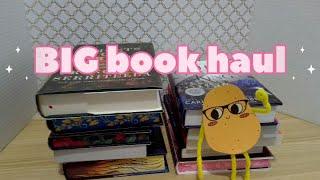 BIG book haul  thrillers, romantasy, fairy tale retellings, sci-fi, lit-fic, ya fantasy 