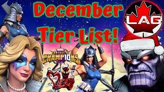 Final Tier List For 2024! Best Champs Ranked! New Additions Spiral & Dazzler + New Thanos?? - MCOC