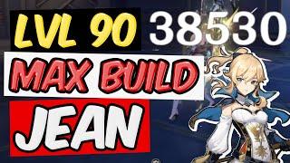 JEAN PHYSICAL DAMAGE Build Genshin Impact Guide | LVL 90 SHOWCASE with ANEMO DPS MUST WATCH!