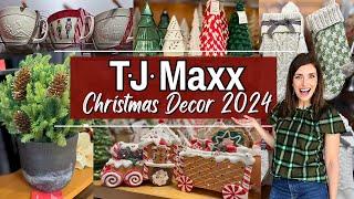 Amazing NEW TJ Maxx Christmas Decor Finds!  | Holiday Shop with Me 2024