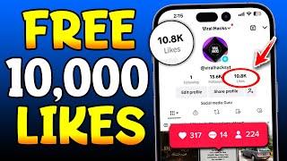 How to Get Free Tiktok Likes in 2024 - How to Increase Tiktok Likes - How to get Likes on Tiktok