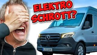 TRANSPORTER REVOLUTION? NEUER SPRINTER 2024 | TEST E-SPRINTER mit SUPERAKKU