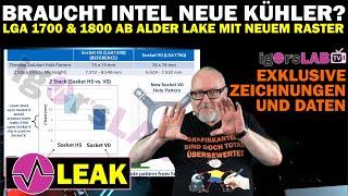 Intel Sockel LGA-1700 und 1800 im Detail – Exklusive Daten und Zeichnungen für CPUs ab Alder Lake!