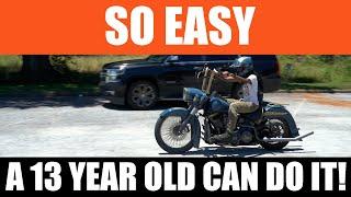 Bullet Proof Way To Learn How To Ride A Motorcycle - EASY