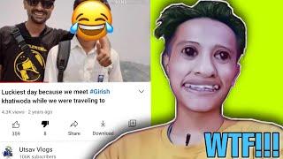 Reacting My first Vlog|Reaction video for the first time|Utsav Vlogs