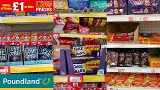 POUNDLAND CONFECTIONERIES - 1000S OF ITEMS £1 OR LESS AUG 2022 | POUNDLAND HAUL | TRAVELANDSHOP