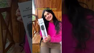 Winston Hair Straightening Brush – Effortless Styling for Silky, Straight Hair #winstonindia