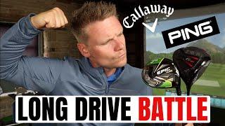 Callaway Epic Flash vs Ping G410 - LONG DRIVE BATTLE