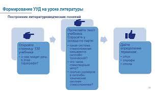 2022-12-07 Способы формирования метапредметных результатов на уроках русского языка и литературы