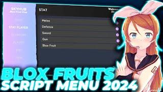 Roblox x Blox Fruits Cheat Menu [Update Version] | Blox Fruits Hack | Blox Fruits Executor [2024]