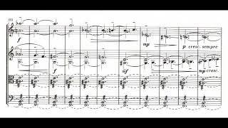 Alfred Schnittke - String Quartet No. 3 (1983) [Score-Video]