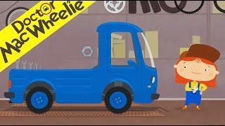 Le camion d'hiver - Réparation du camion dans le garage Dr McWheelie