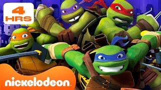 TMNT: Teenage Mutant Ninja Turtles | 4+-Stunden-MARATHON | Nickelodeon Deutschland