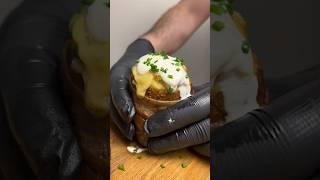 Volcano Potatoes #traeger #shorts #bbq #recipe #potato