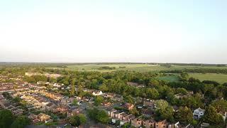 Drone over Stevenage Hertfordshire