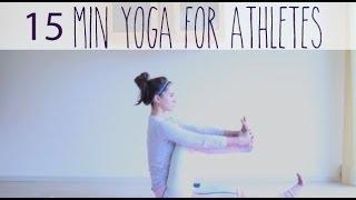 15 minute gentle yoga for athletes