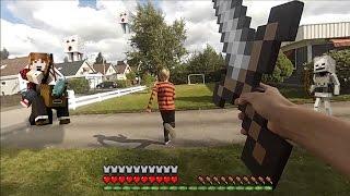 МАЙНКРАФТ В РЕАЛЬНОЙ ЖИЗНИ "ГОЛОДНЫЕ ИГРЫ"/Minecraft In Real Life