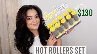 NEW DRYBAR THE ROLLER CLUB CURLING HOT ROLLERS  WORTH $130?!