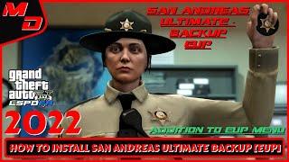 How To Install San Andreas Ultimate Backup EUP (2022) | GTA5 LSPDFR MODS #gta5 #lspdfr #011