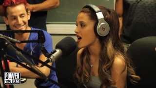 Ariana Grande Sings "The Way" Live On The #LIFTOFF w/ J Cruz & Justin Credible