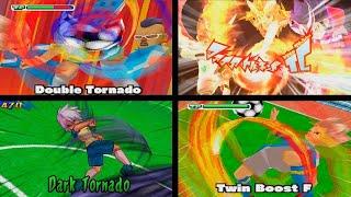 All Tornado Techniques in inazuma eleven