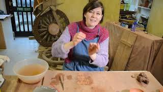 Making A Roman Oil Lamp