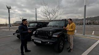 Yeni Jeep Wrangler 2 turbo və köhnə versiya Rubicon 3.6 mühərrik