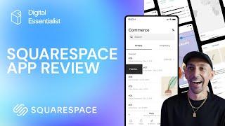 Why You NEED the Squarespace App! Squarespace Mobile App Walkthrough |  Especially for eCommerce!!