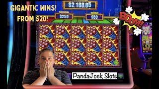 Giant wins on Eureka Reel Blast! From $20!