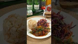 Man bu taom va salatni har kuni yeyishga tayyorman / Я готова есть это блюдо каждый день