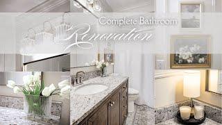 DIY Modern Luxury Bathroom Renovation in Less than 30 days!!!