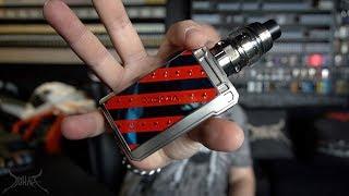 Voopoo Alpha Zip 180W Dual 18's Review and Rundown | Cool Stars and Stripes Side Panels