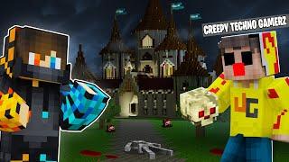 Exploring HAUNTED Techno Gamerz Castle| Minecraft