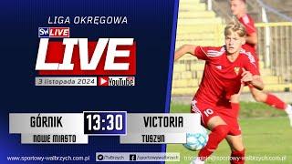 LIVE: Liga Okręgowa: Górnik Nowe Miasto - Victoria Tuszyn