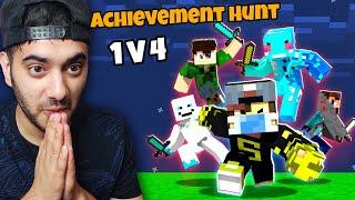 1 V 4 Minecraft Achievement Hunt [Manhunt]