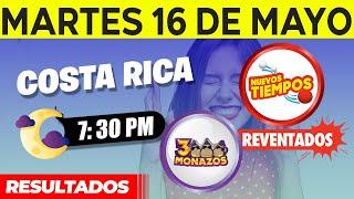 Sorteo 7:30PM Nuevos Tiempos y 3 Monazos NOCHE del martes 16 de mayo del 2023