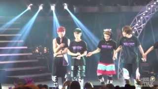 [HD fancam] 130518 Ljoe + Changjo - ending bow @ Teen Top No. 1 Asia Tour in Kobe