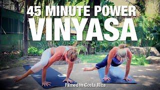 45 Minute Power Vinyasa Flow Yoga Class - Five Parks Yoga