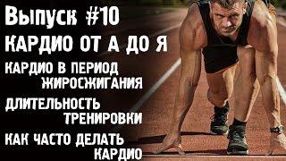 #10. Кардиотренировки от А до Я. Кардио в период жиросжигания. Длительность тренировки.