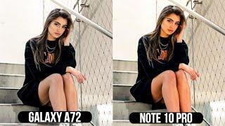 Samsung Galaxy A72 vs Redmi Note 10 Pro Camera Test