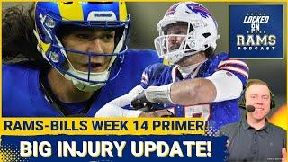 Rams Big Injury Update, Tyler Higbee, 5 Keys to Rams Upsetting Bills, Playoff Chances & More!