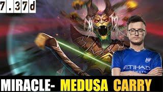   MIRACLE- [MEDUSA] CARRY 7.37D DOTA 2 HIGHEST MMR MATCH#dota2 #dota2gameplay  #miracledota