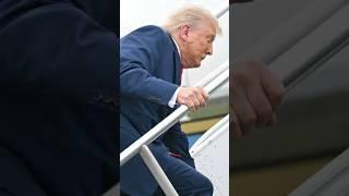 Trump Stumbles on Steps to Air Force One