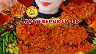 EXTRA SAMBEL  ASMR AYAM GEPUK PAK GEMBUS LVL 200 PAKE PETE GORENG  PEDESNYA BIKIN NOSTALGIA ️