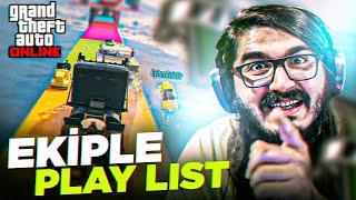 EKİPLE GTA 5 PLAYLIST OYNADIK! EFSANE GERİ DÖNÜŞ! | Kendine Müzisyen